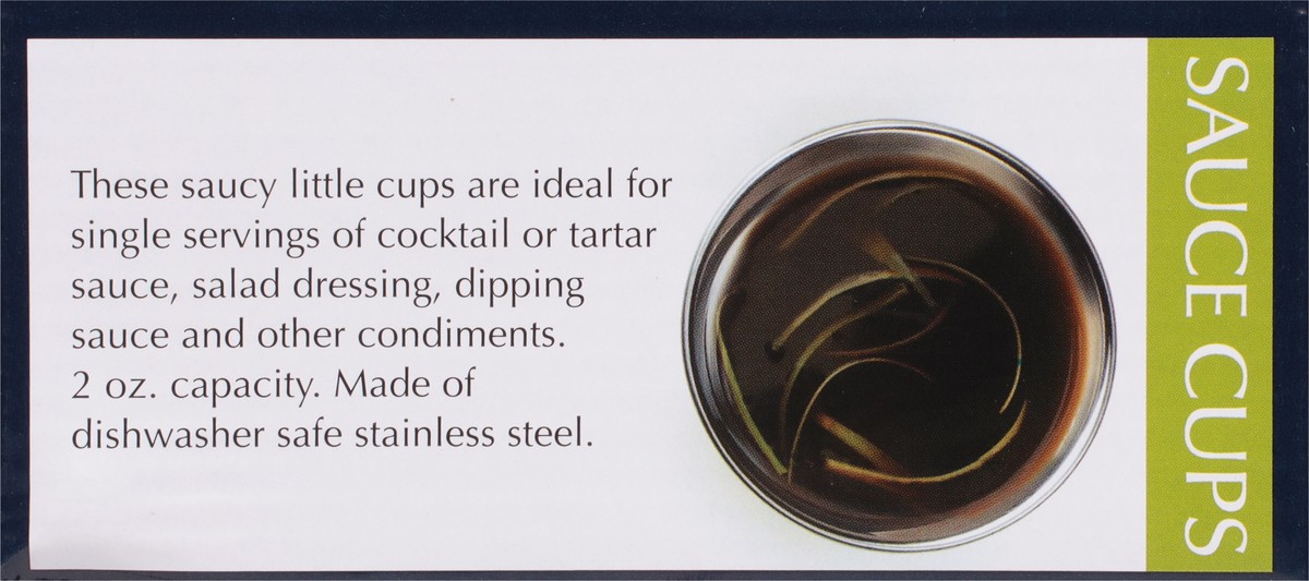 slide 6 of 9, RSVP Endurance Sauce Cup, 1 ct