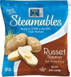 slide 1 of 1, Side Delights Steamable Russet Potatoes, 1 ct