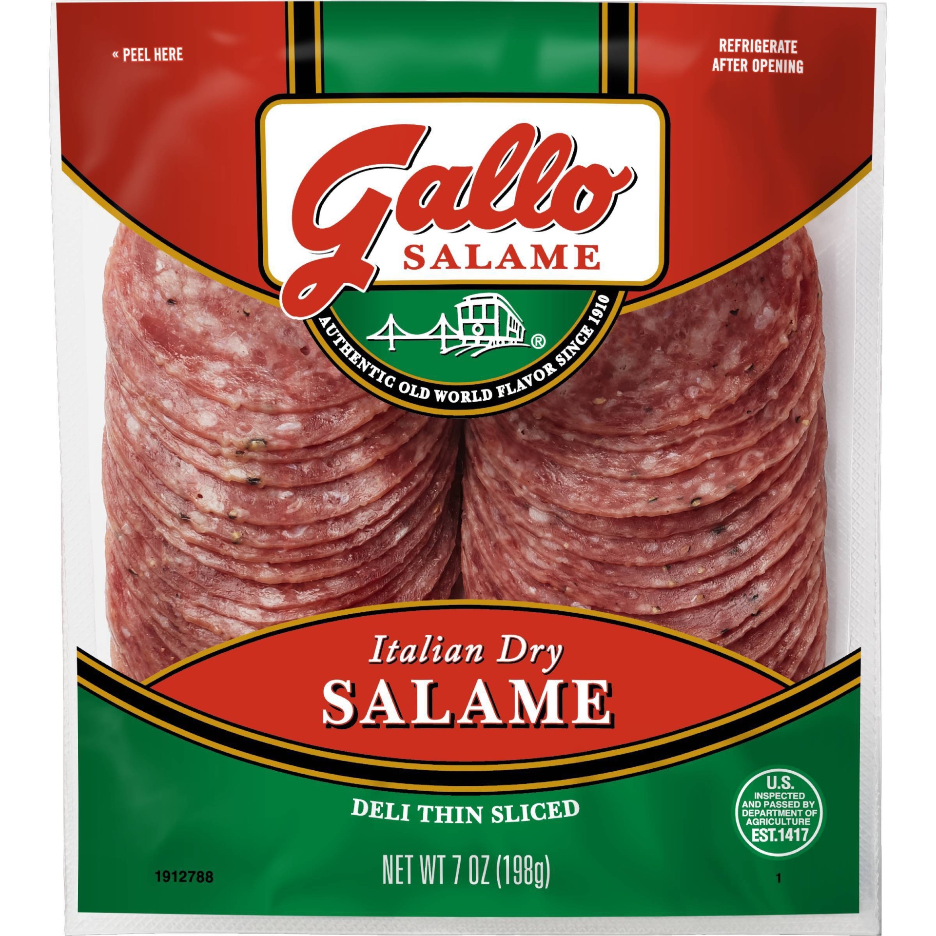 slide 1 of 4, Gallo Salame Gallo Italian Dry Salame - 7oz, 7 oz
