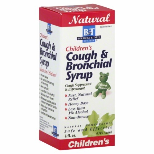 slide 1 of 1, Boericke & Tafel Children's Cough & Bronchial Syrup, 4 fl oz