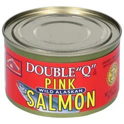 Double Q Wild Alaskan Pink Salmon 7.5 oz