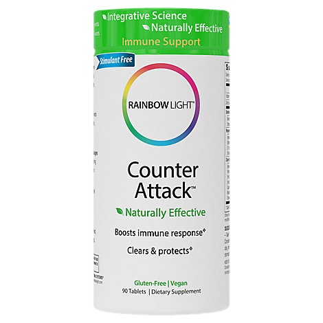 slide 1 of 1, Rainbow Light Attack Counter, 90 ct