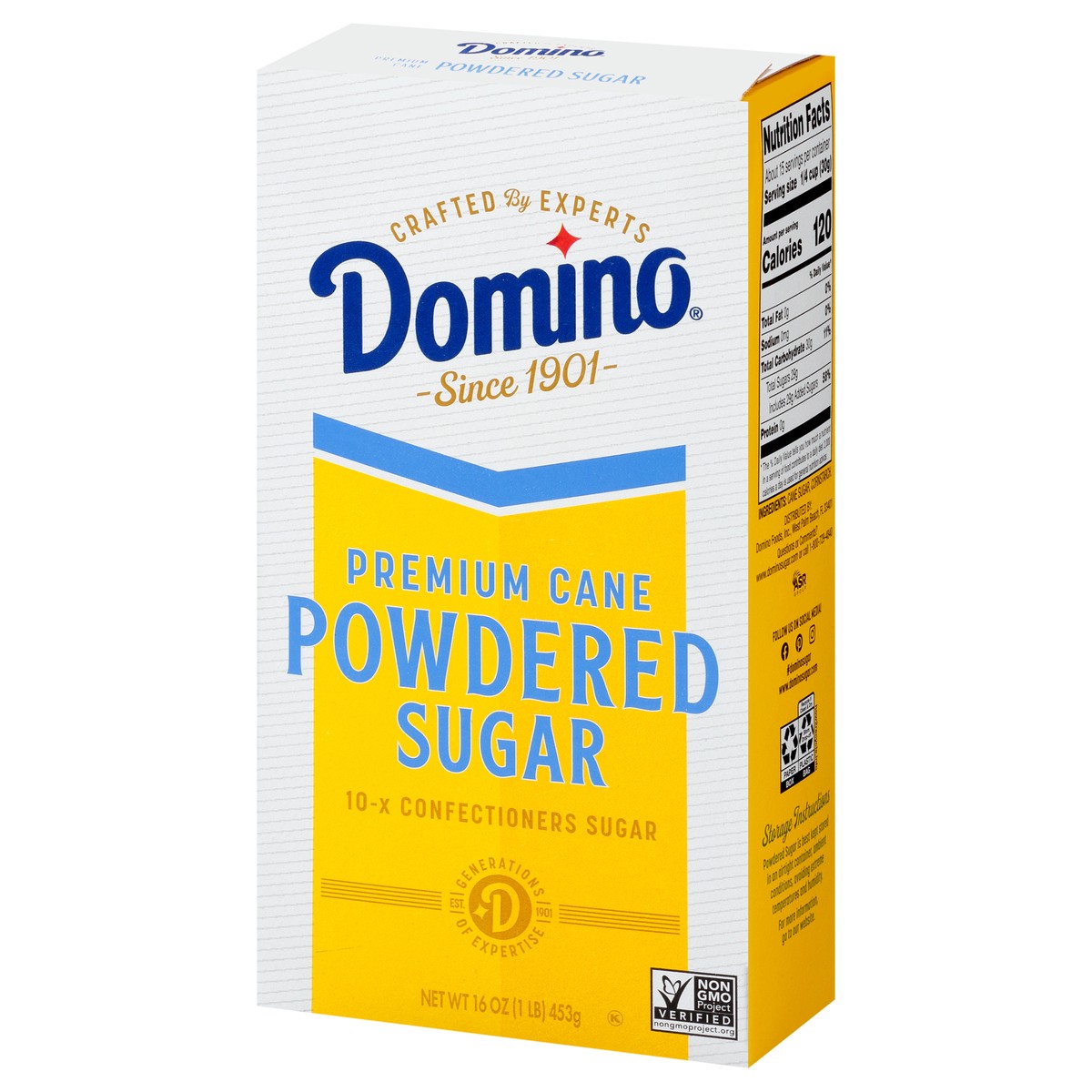 slide 3 of 9, Domino Confectioners Sugar, 16 oz