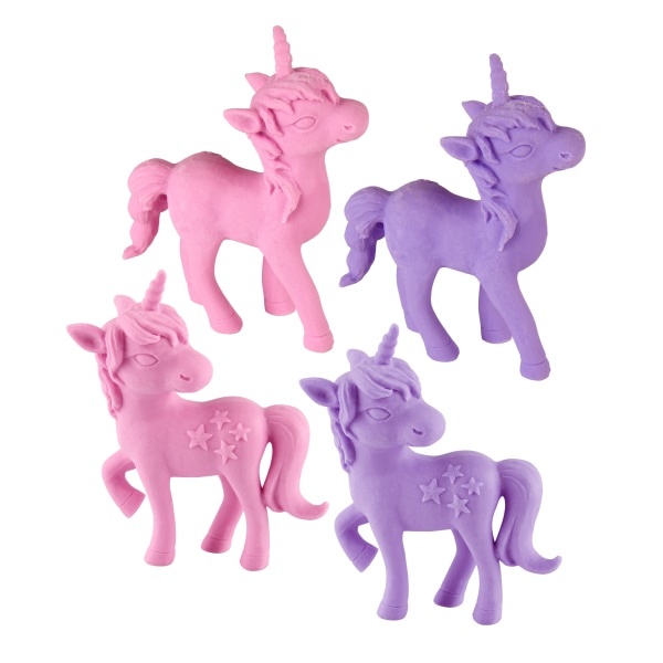 slide 1 of 1, Office Depot Brand Fun With Writing Eraser, Unicorn, 1 ct