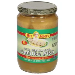 Mrs. Adler's Old Jerusalem Gefilte Fish 24 oz