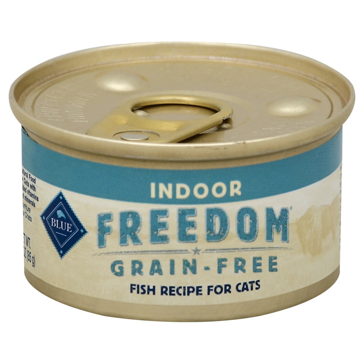 slide 2 of 2, Blue Food for Cats 3 oz, 3 oz