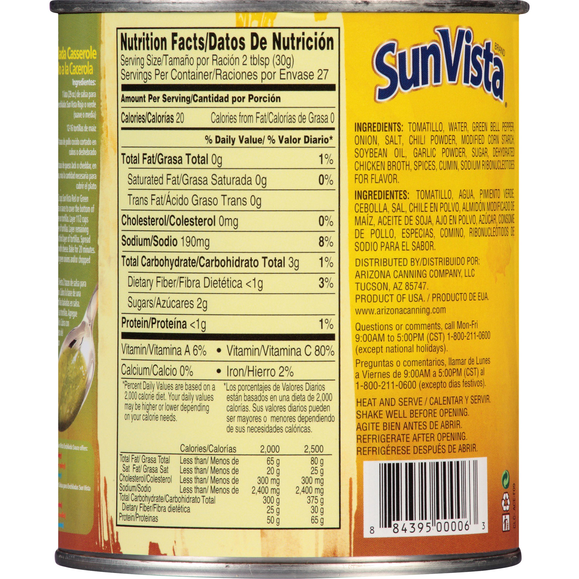 slide 4 of 6, SunVista Mild Enchilada Sauce 29 oz, 29 oz