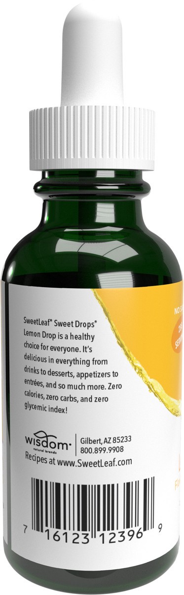 slide 2 of 5, SweetLeaf Sweet Drops Lemon Drop Flavored Stevia Sweetener 2 fl oz, 2 fl oz