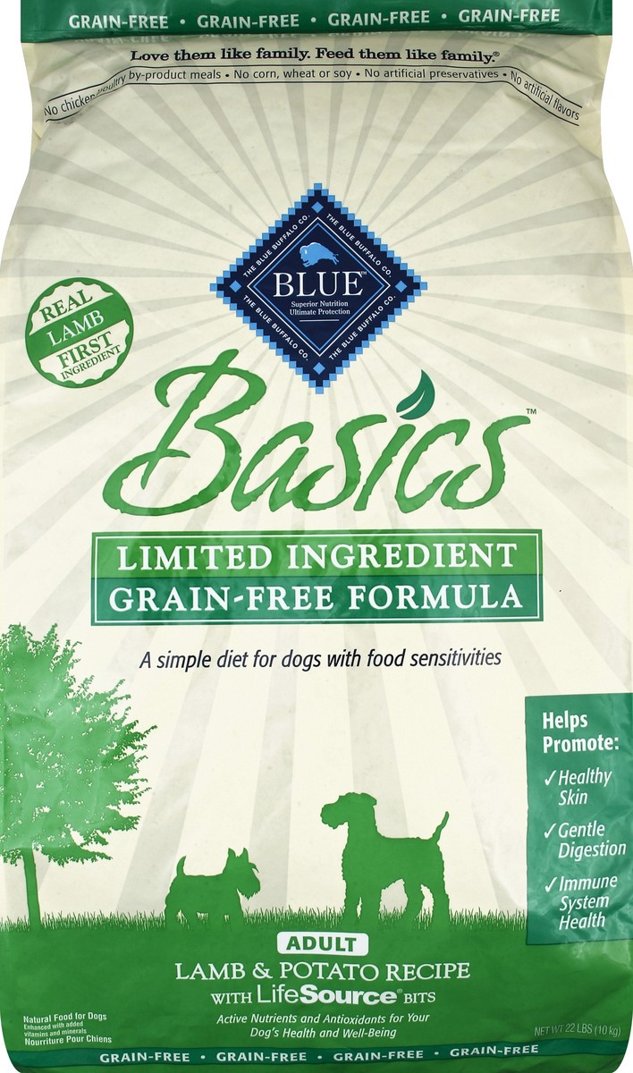 slide 1 of 7, Blue Food for Dogs 22 lb, 22 lb