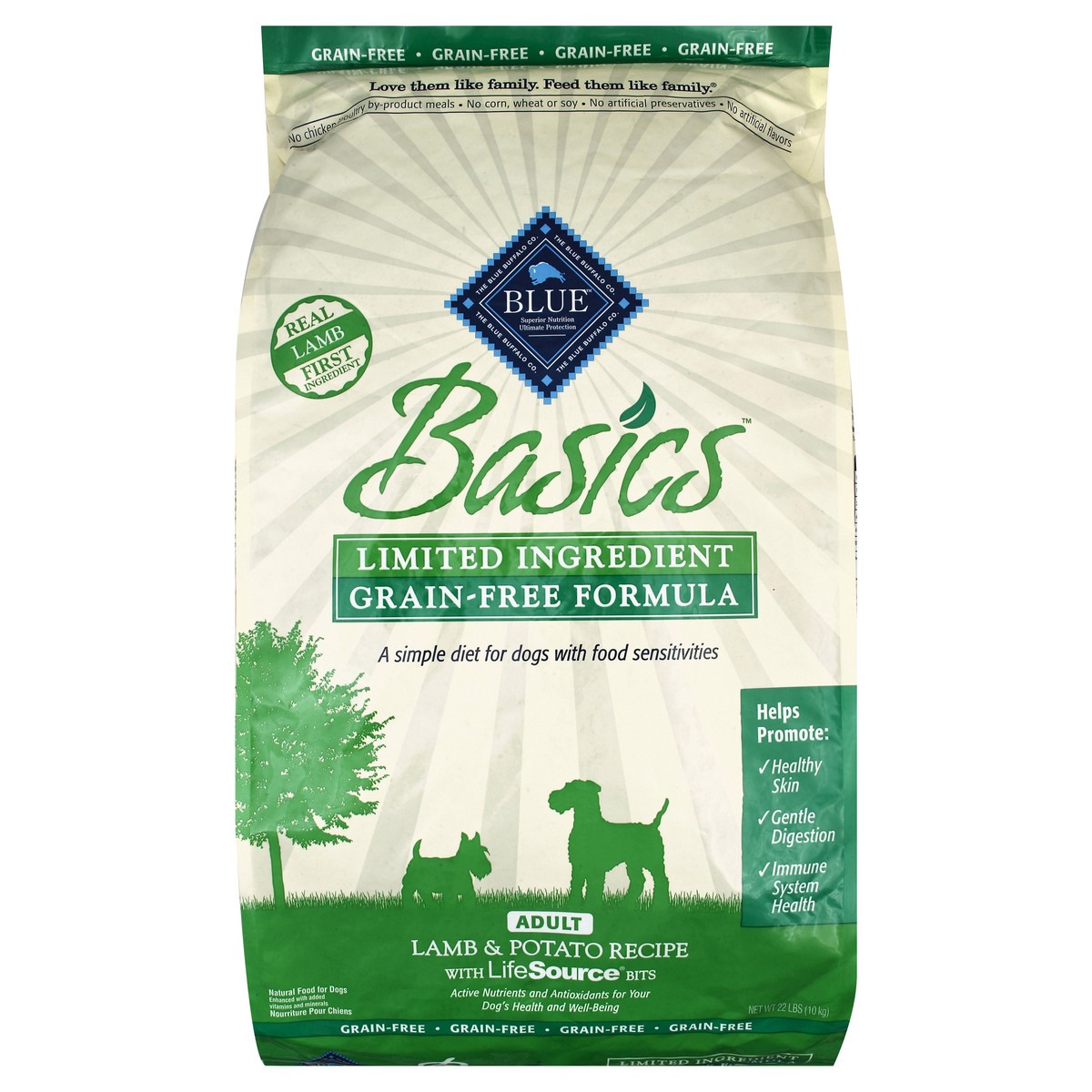 slide 7 of 7, Blue Food for Dogs 22 lb, 22 lb