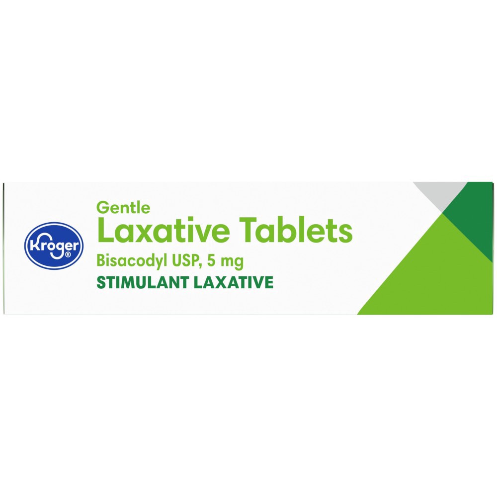 slide 5 of 6, Kroger Gentle Laxative Comfort Coated Tablets, 25 ct