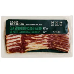 Texas Iberico Oak Smoked Pork Bacon