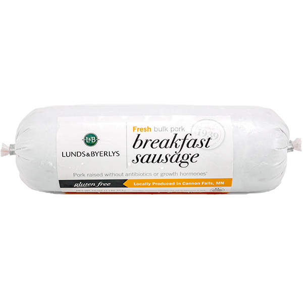 slide 1 of 1, L&B Frozen Bulk Pork Breakfast Sausage, 16 oz