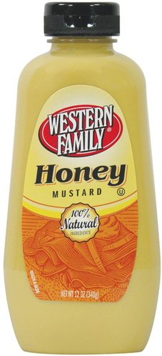 slide 1 of 1, Western Family Honey Mustard Squeeze, 12 oz