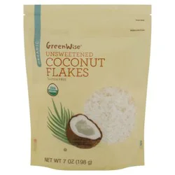GreenWise Organic Unsweetened Coconut Flakes
