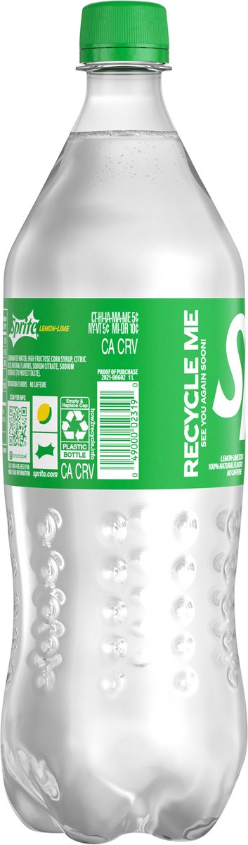 slide 13 of 13, Sprite Bottle- 1 liter, 1 liter