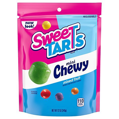slide 1 of 1, Sweetarts Tangy Candy Mini Chewy Pouch - 12 Oz, 12 oz