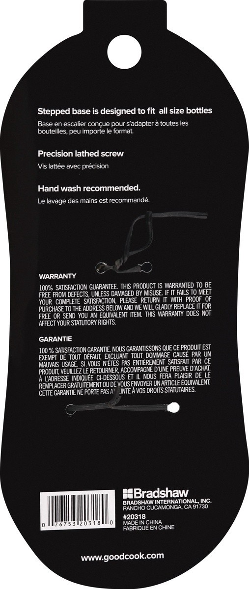 slide 2 of 3, Good Cook Touch Wing Corkscrew, 1 ct