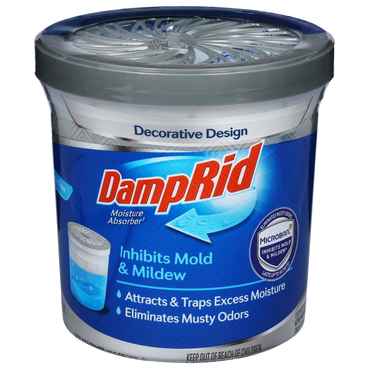 slide 1 of 9, DampRid DAMP RID CUP FRAGRANCE FREE, 10.5 oz