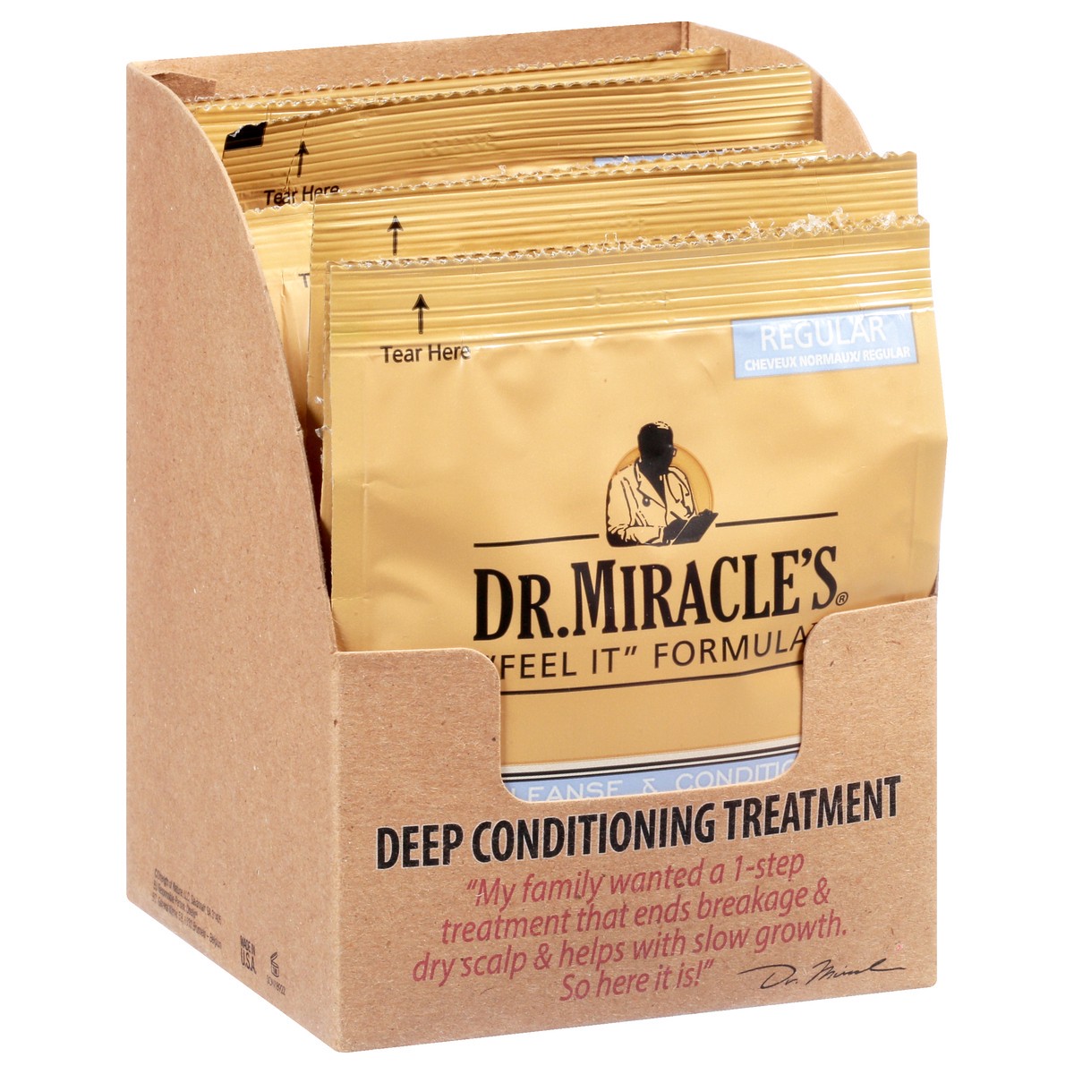 slide 9 of 11, Dr. Miracle's Regular Deep Conditioning Treatment 1 ea, 1 ct