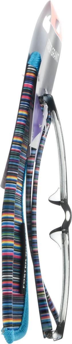 slide 5 of 11, Foster Grant Brianna Reading Glasses Blue, 1 ct