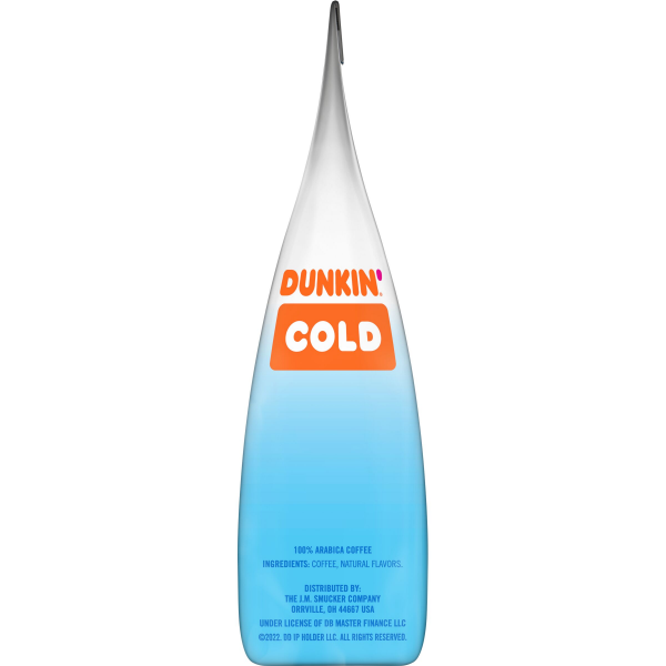 slide 2 of 22, Dunkin' Dunkin’ Cold Caramel Flavored Ground Coffee, 10 oz. Bag, 10 oz