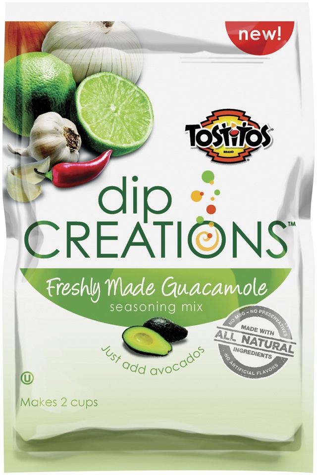 slide 1 of 1, Tostitos Dip Creations Freshly Made Guacamole Seasoning Mix, 1 oz