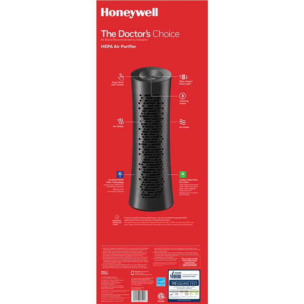 slide 10 of 13, Honeywell Air Purifier 1 ea, 1 ct