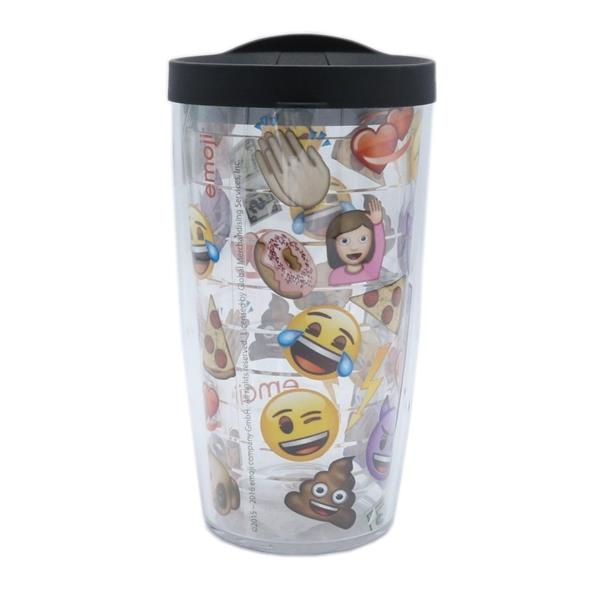 slide 1 of 1, Tervis Emoji Collage Mug 16Oz, 1 ct