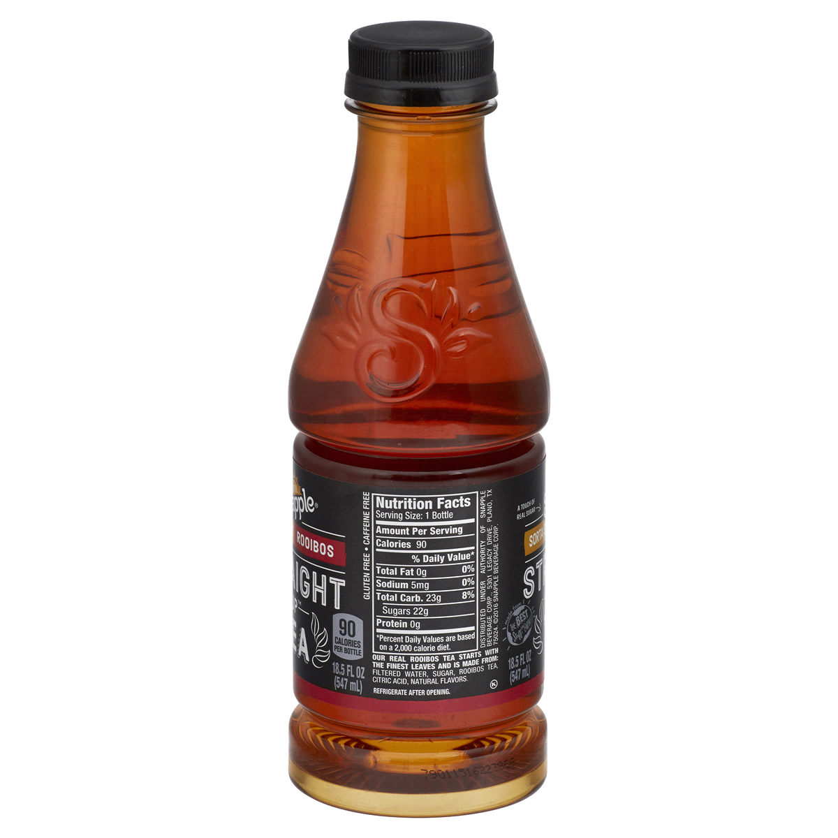 slide 2 of 3, Snapple Sorta Sweet Rooibos Straight Up Tea, 18.5 fl oz