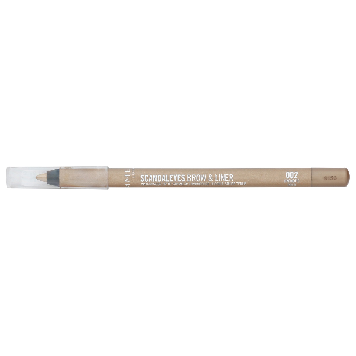slide 1 of 1, Rimmel Scandaleyes Waterproof Brow and Liner Kajal, 0.04 oz