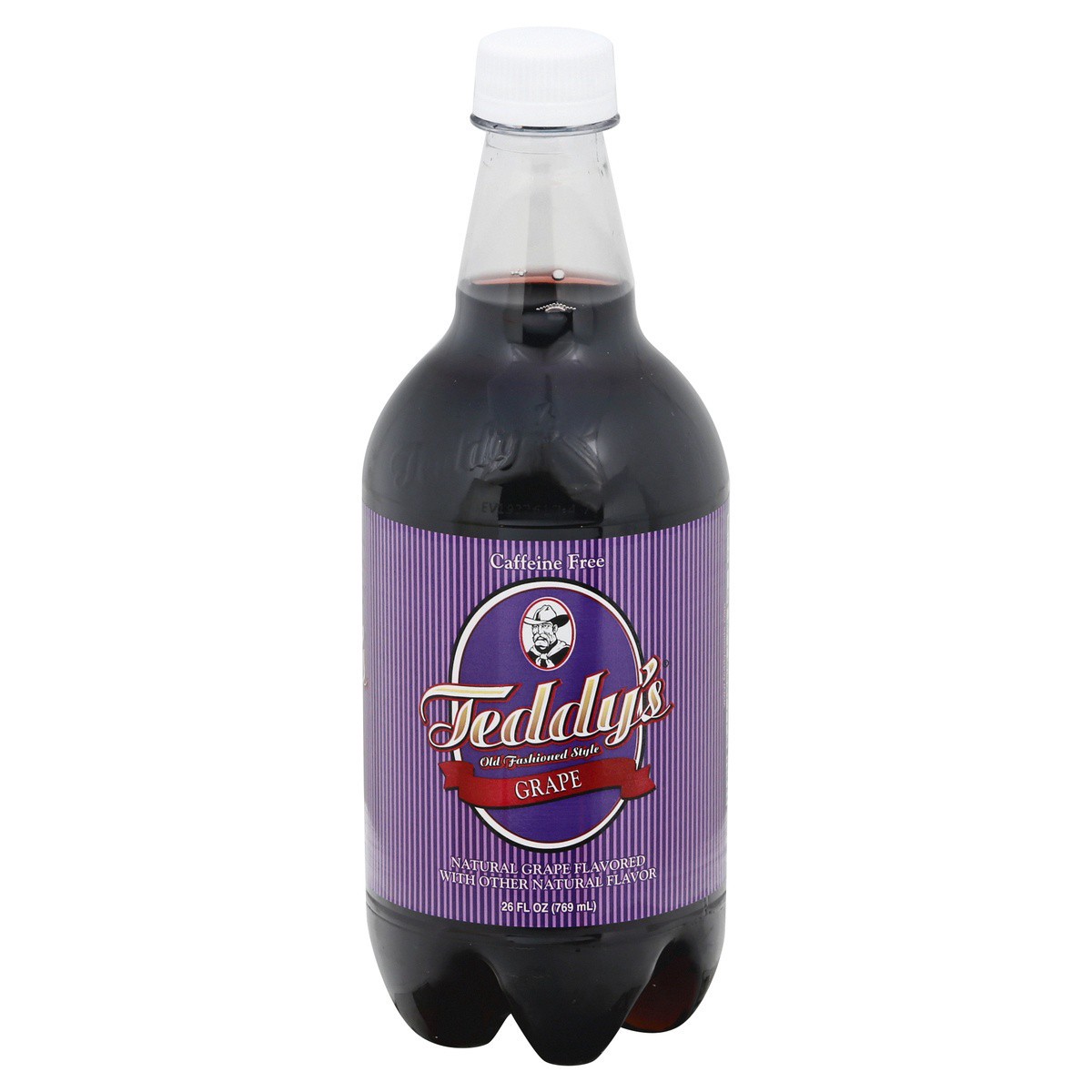 slide 1 of 9, Teddy's Soda Grape - 26 oz, 26 oz