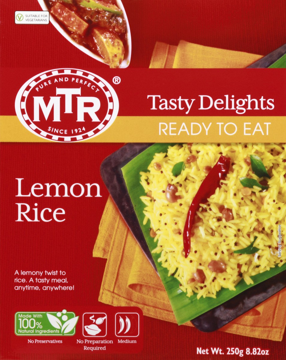 slide 4 of 4, MTR Lemon Rice 250 g, 250 g
