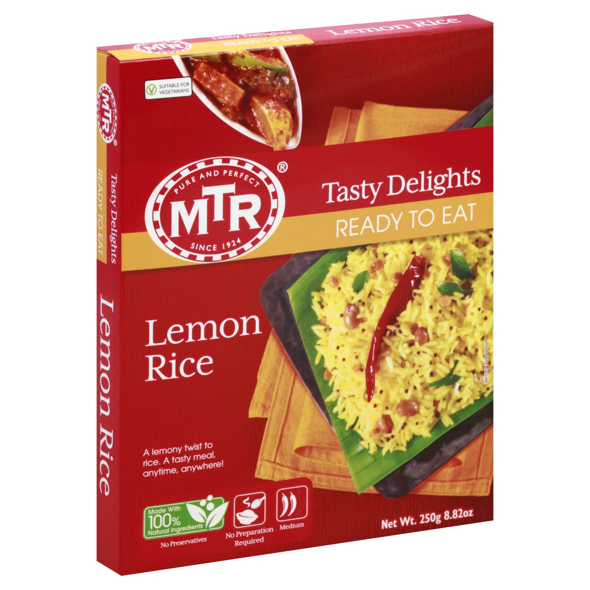 slide 1 of 4, MTR Lemon Rice 250 g, 250 g