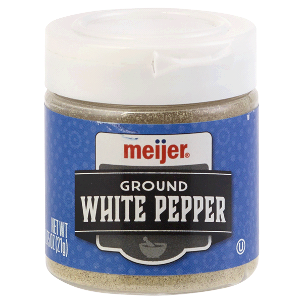 slide 1 of 1, Meijer Ground White Pepper, 7 oz