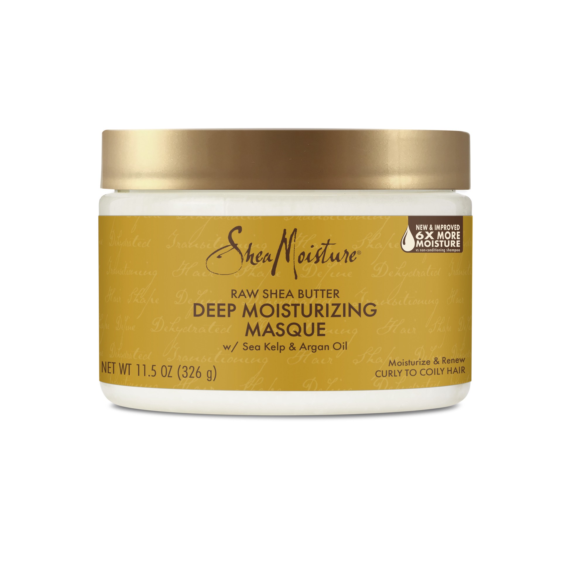 slide 1 of 2, SheaMoisture Raw Shea Butter Deep Moisturizing Hair Masque Raw Shea Butter, 11.5 oz, 12 oz