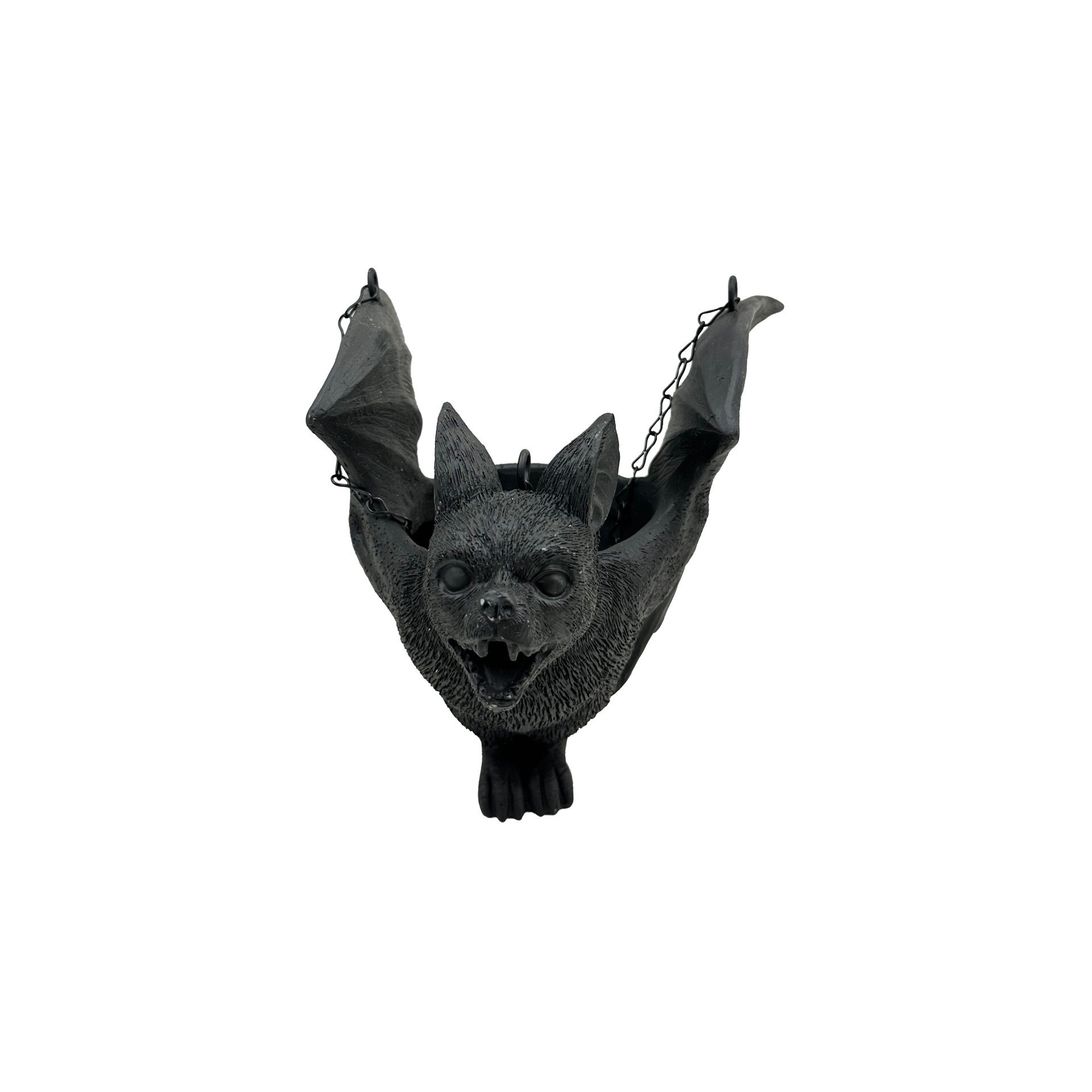 slide 3 of 4, 8" Bat Hanging Planter By Ashland, 7.6 in x 8.2 in x 7.8 in