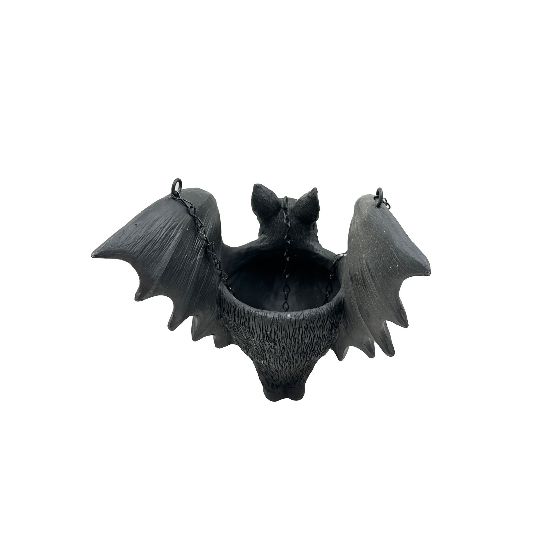 slide 4 of 4, 8" Bat Hanging Planter By Ashland, 7.6 in x 8.2 in x 7.8 in