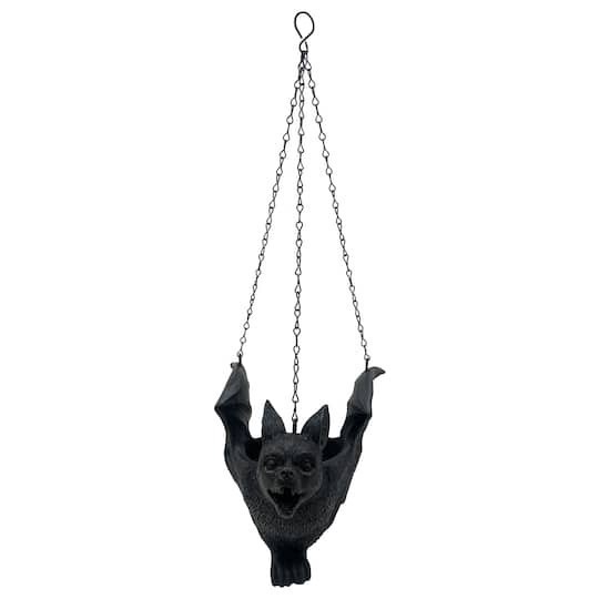 slide 1 of 4, 8" Bat Hanging Planter By Ashland, 7.6 in x 8.2 in x 7.8 in