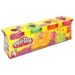 Playskool Play Doh Classic 4 Pack - EA