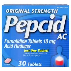 Pepcid AC Original Strength Acid Reducer Tablets