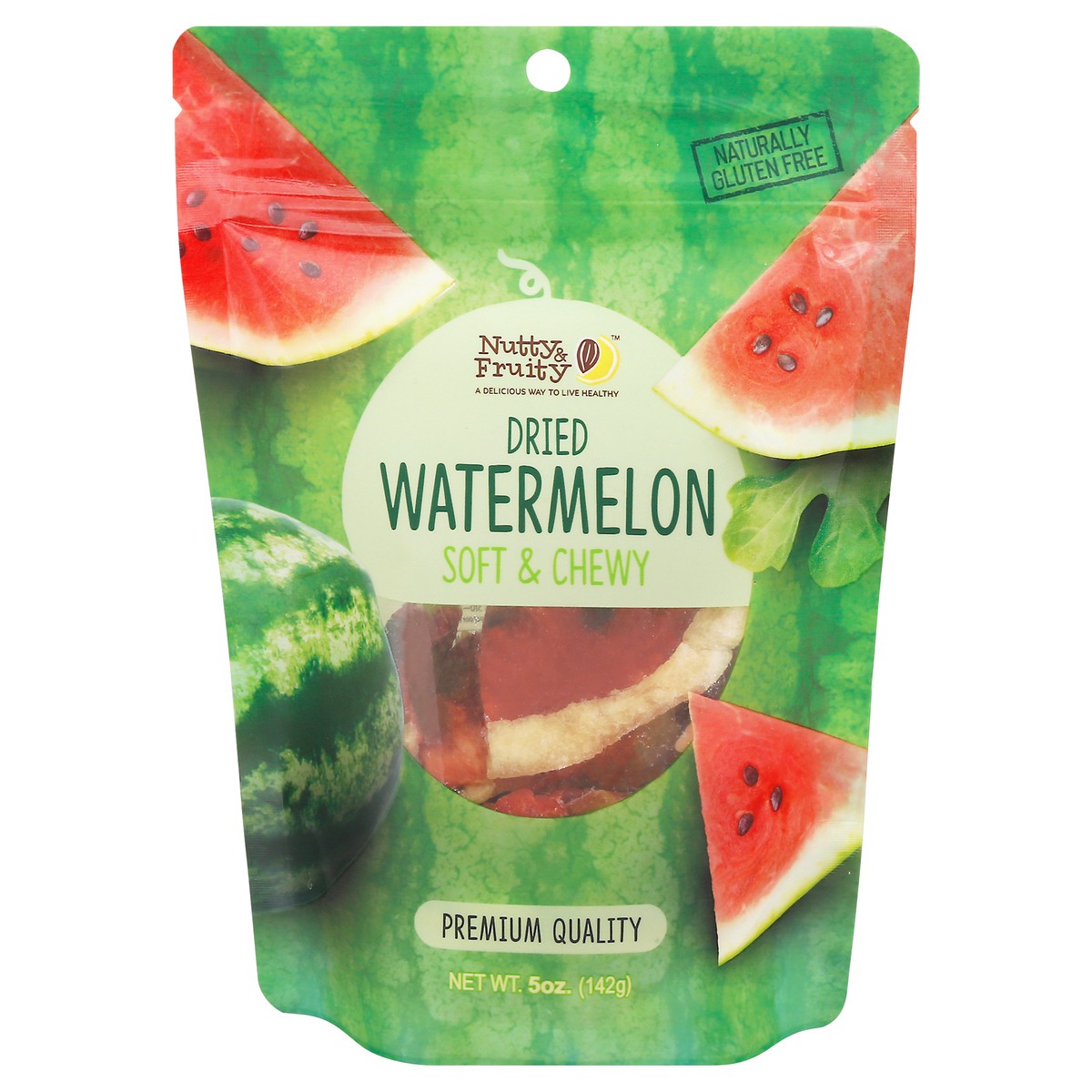 slide 6 of 11, Nutty & Fruity Pouch Watermelon, 5 oz