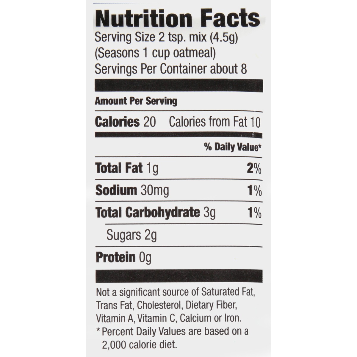 slide 3 of 11, McCormick Good Morning Peaches & Cream Baked Oatmeal Slow Cooker Breakfast Seasoning Mix 1.25 oz. Packet, 1.25 oz