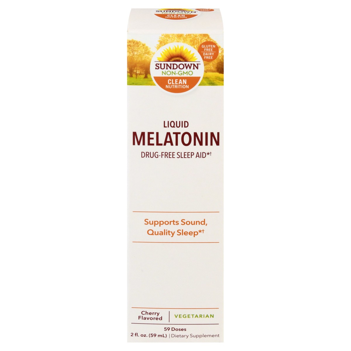 slide 1 of 9, Sundown Naturals Melatonin Liquid, 2 fl oz