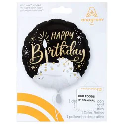 Anagram Happy Birthday Standard Decorative Balloon - 1 Each