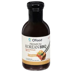O'Food Premium Korean BBQ Original Sauce & Marinade 14.5 oz