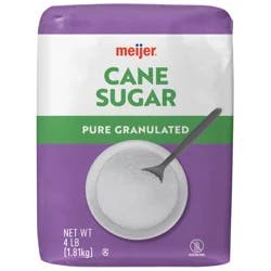 Meijer Cane Sugar, 4 Lb