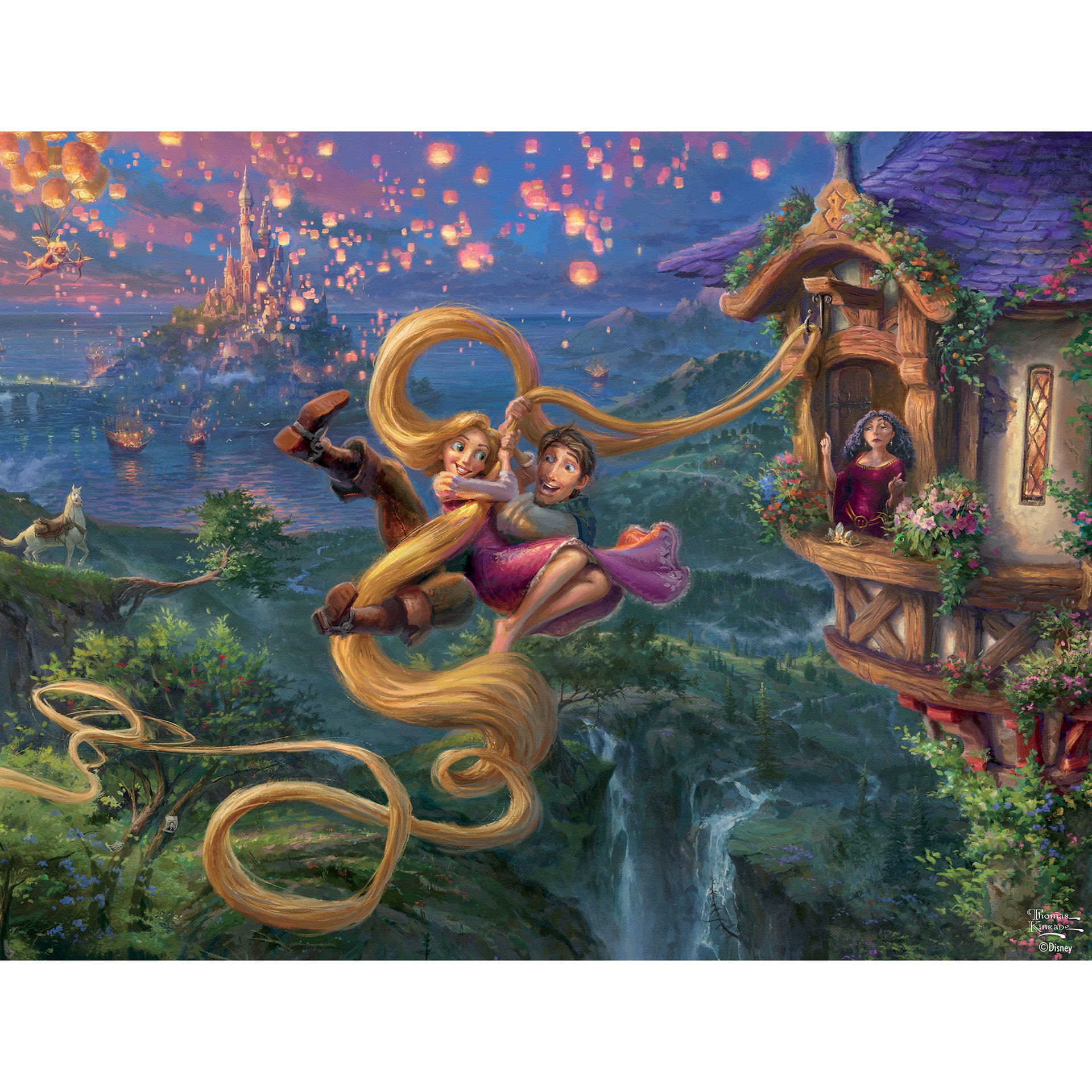 slide 7 of 7, Ceaco Assorted Disney Thomas Kinkade 750-Piece Jigsaw Puzzle, 750 ct