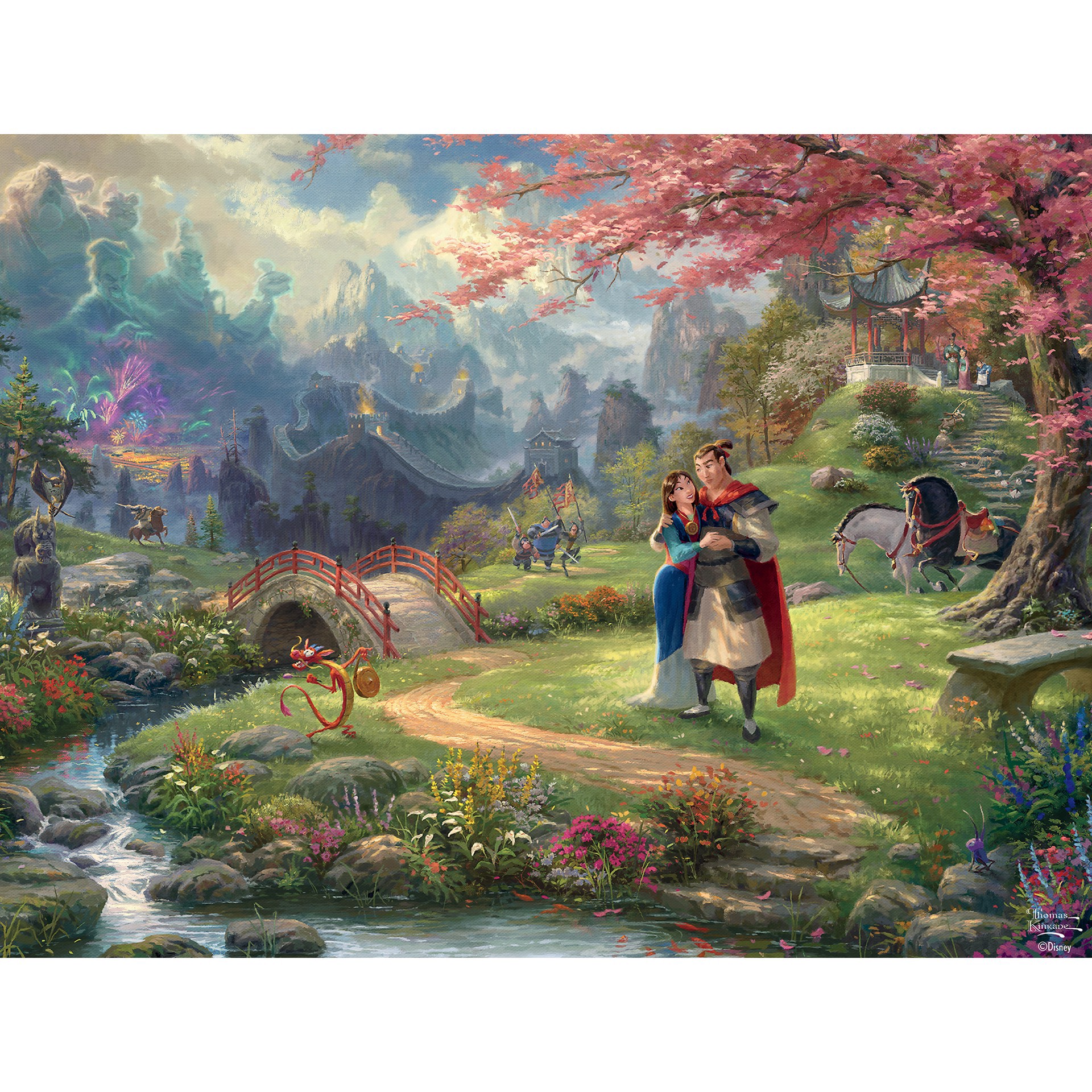 slide 6 of 7, Ceaco Assorted Disney Thomas Kinkade 750-Piece Jigsaw Puzzle, 750 ct