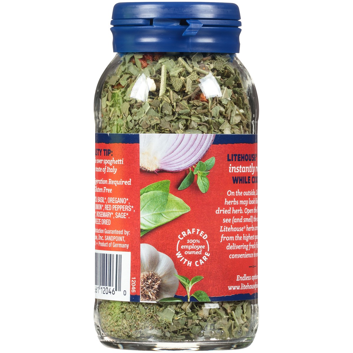 slide 6 of 7, Litehouse Italian Blend Freeze Dried Herbs 0.49 oz. Jar, 0.49 oz